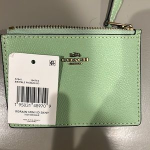 NWT Coach wallet keychain